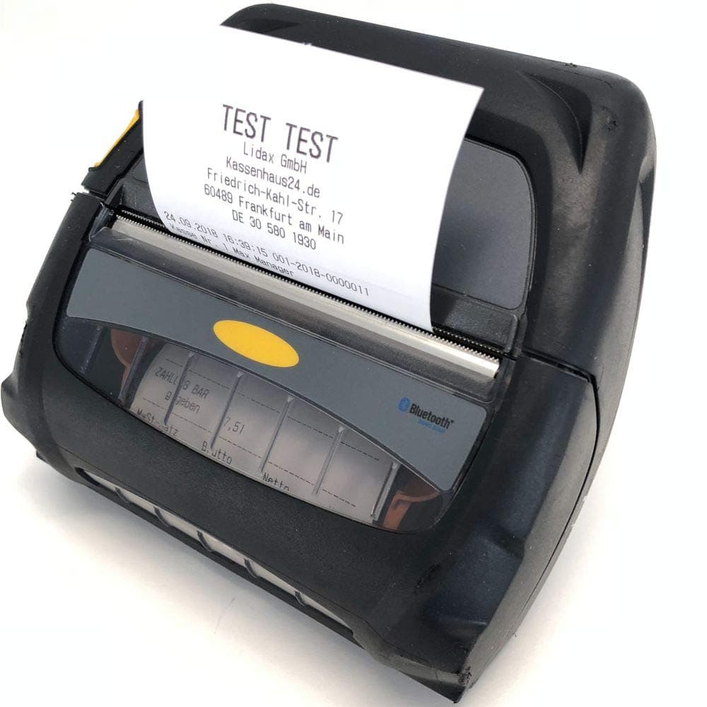 Zebra ZQ52-AUE000E-00 DT Printer ZQ520, BT 4.0/Line red, English, Grouping E