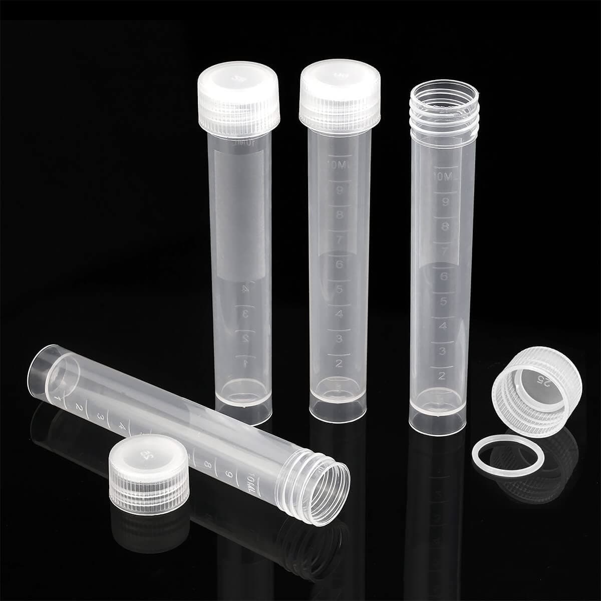 10ml Plastic Small Vials 100pcs