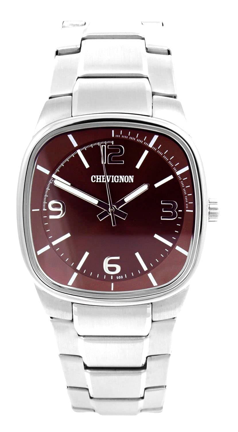 Chevignon Men's Quartz Watch Analogue Display and Stainless Steel Strap 92-0058-503