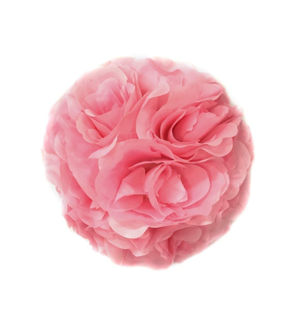 10 PCS Colorful 15-40CM Rose Pomander Flower Kissing Ball Color:Pink Size:Diameter:20cm 7.8"