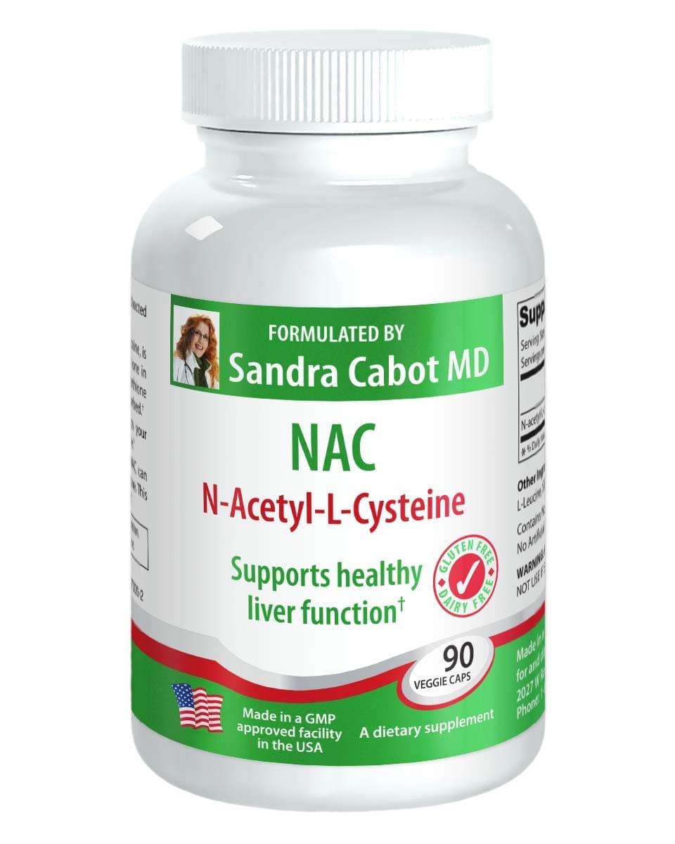 NAC 600 mg Capsules - N Acetyl Cysteine 600 mg (90 Capsules)