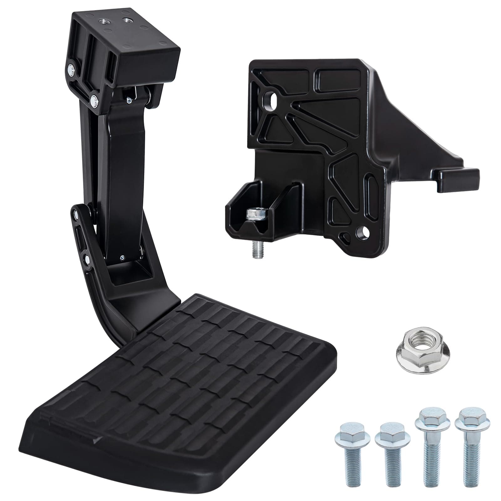 Rear Bed Step Tailgate Bedstep Fit for Toyota Tundra 2022 2023 2024 Retractable Bed Step, Folding Truck Step Replace #PTS30-34000 Rear Bumper Tailgate Step