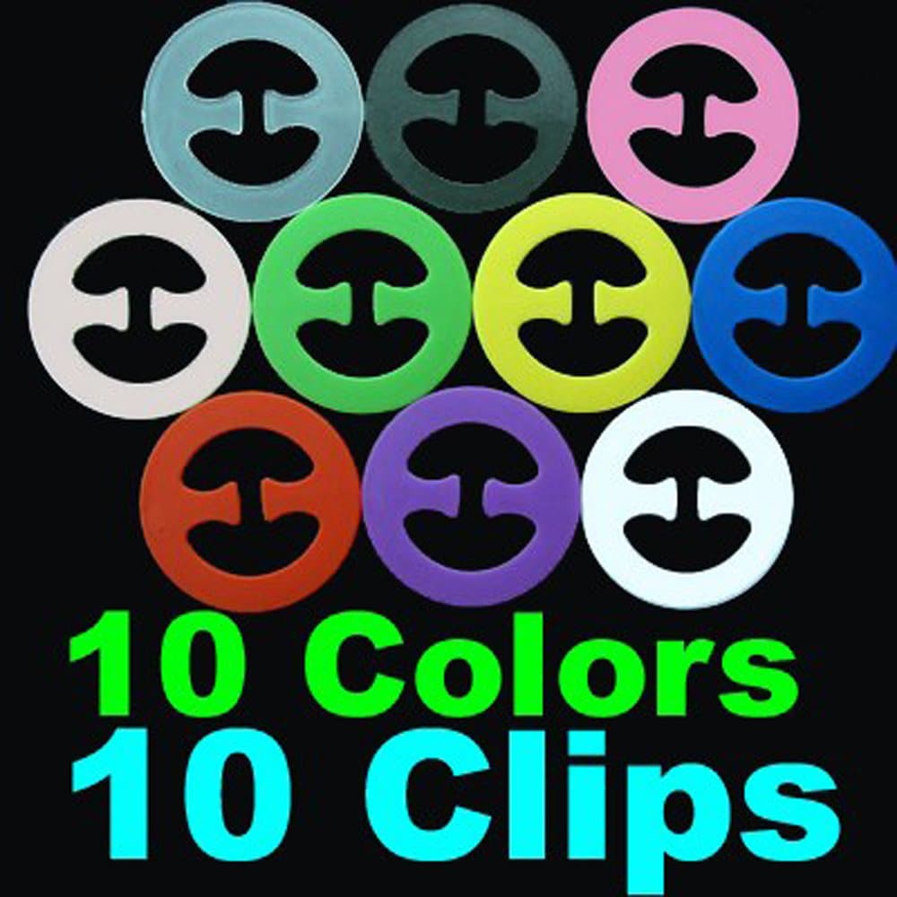 10 pieces x Cleavage Control Magic Bra Clips Backless Look Invisible Bra Strap Adjust