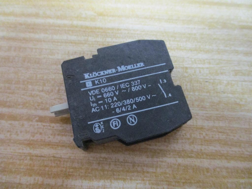 Klockner Moeller EK10 Auxiliary Contact K10