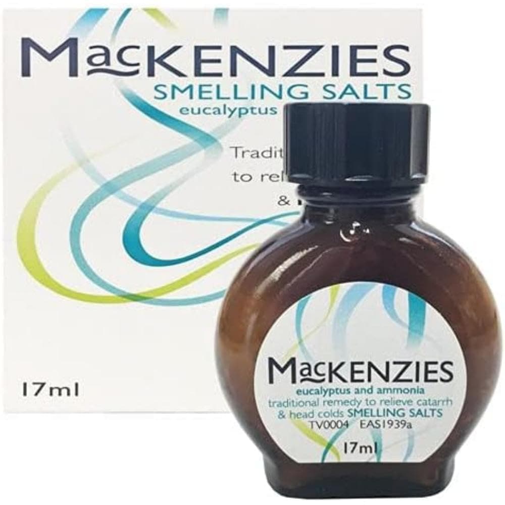 MacKenzies Smelling Salts Eucalyptus and Ammonia 17ml