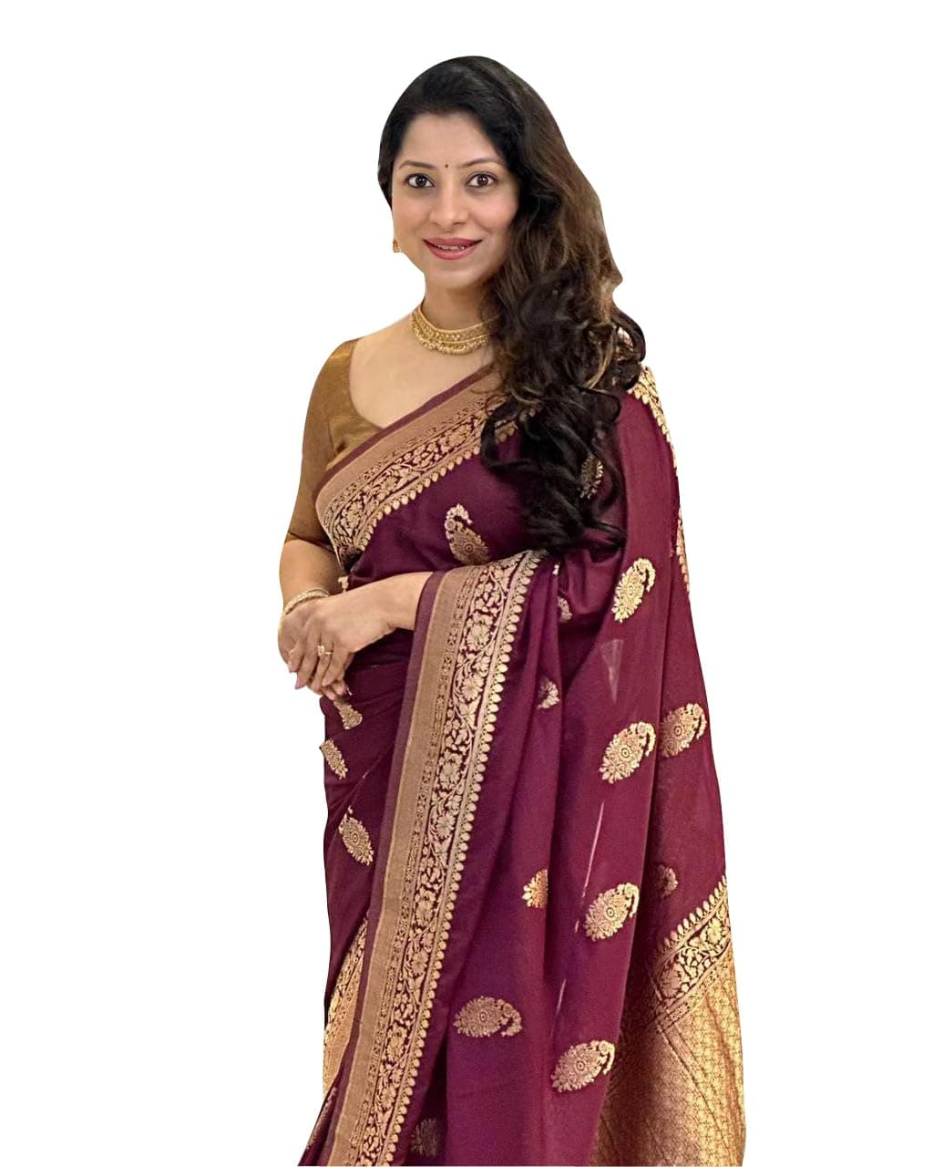 Avantika Fashion Women's Kanjivaram Soft Pure Silk Banarasi Sarees With Blouse Piece
