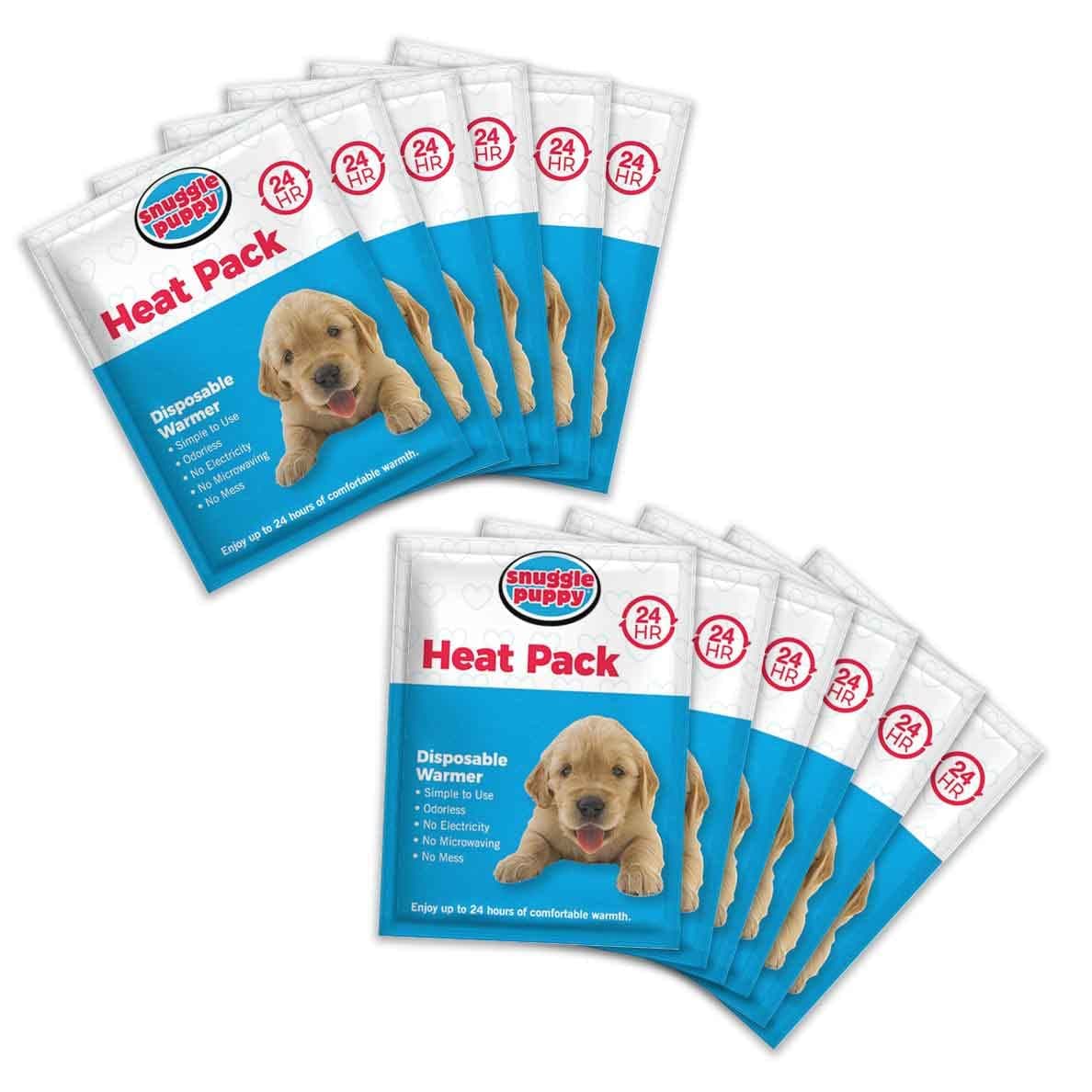 Replacement Heat Packs - 12 Odourless, Long Lasting Disposable Hand Warmers Made with All Natural Ingredients