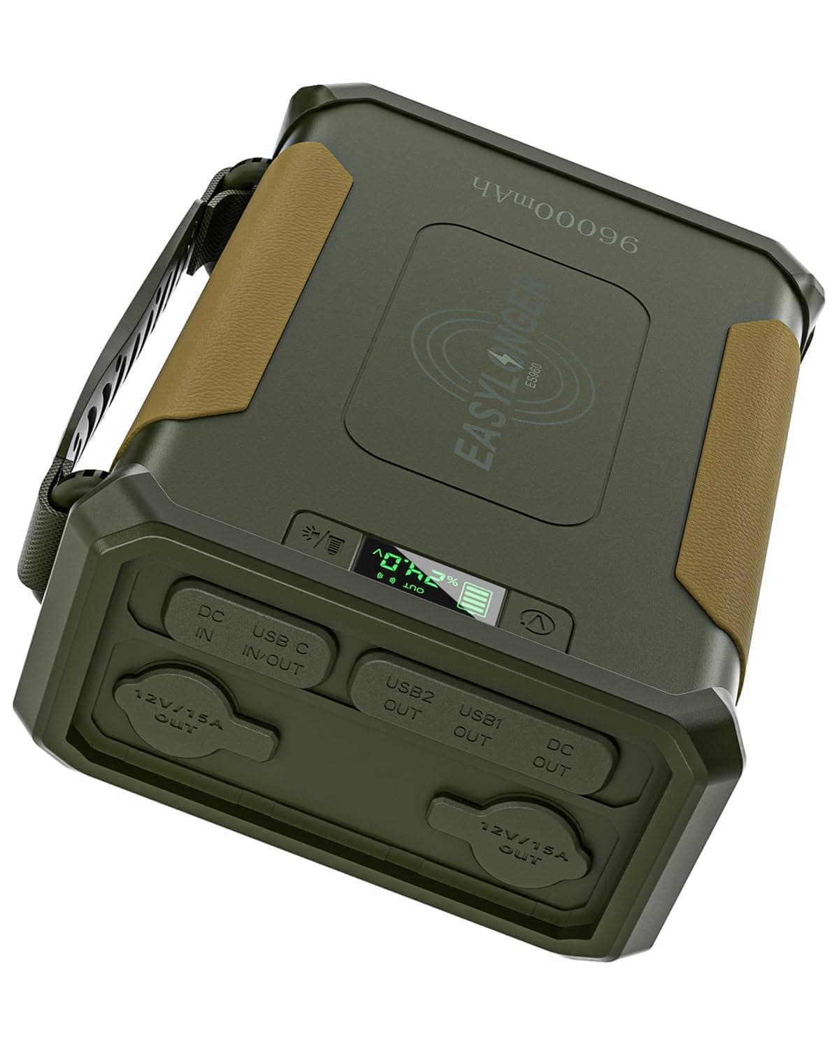 EASYLONGERCPAP Battery Backup Power Supply ES960, 297.6Wh (Exceeds Airline Limit) for AirSense 11, AirCurve 11, AirSense 10, AirMini, DreamStation/2, etc. Emergency Backup for Camping & Outdoor Use