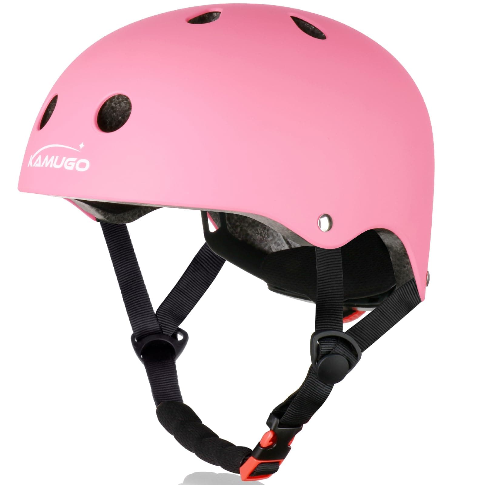 KAMUGO Kids Adjustable Helmet, Suitable for Toddler Kids Ages 2-14 Boys Girls, Multi-Sport Safety Cycling Skating Scooter Helmet