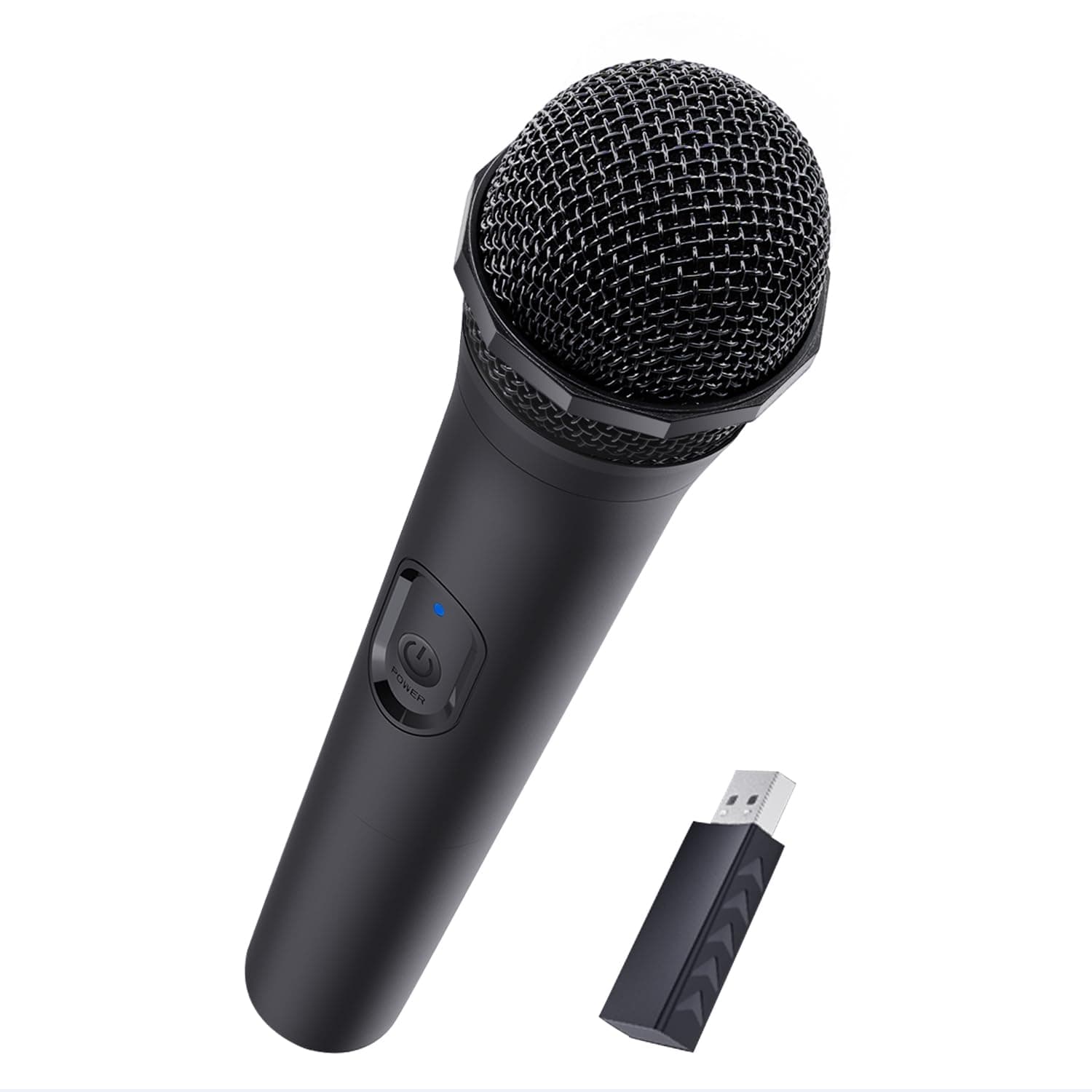 Mcbazel Karaoke Microphone for Singing and Gaming Cordless Karaoke Microphone for PS5/XboxSeriesX|S/Switch/Switch 2/PC/Wii/Wii U Compatible - Black