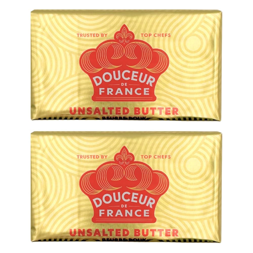 French Unsalted Butter 250g (pack of 2)