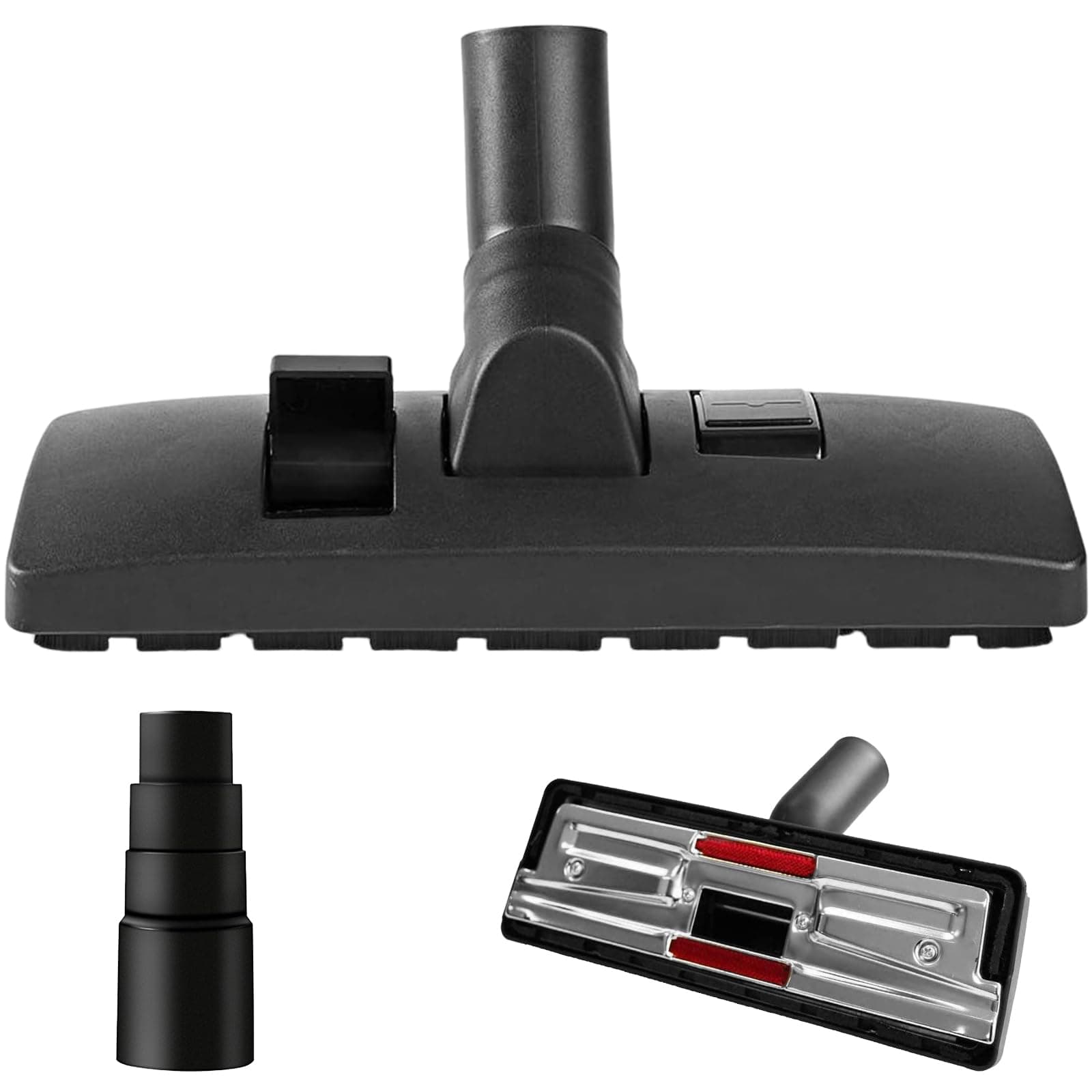 Omevett 32mm 35mm Vacuum Parts and Accessories for Henry Hoover,Universal Vacuum Cleaner Brush Head Replacement Attachments,Floor Brush Nozzle Replacement with 4-Layer Adapter for Henry Hoover