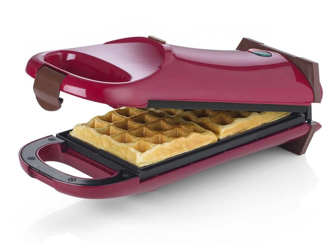 Giles & Posner EK2067 700W Electric Flip Over Waffle Maker for Fun Cooking