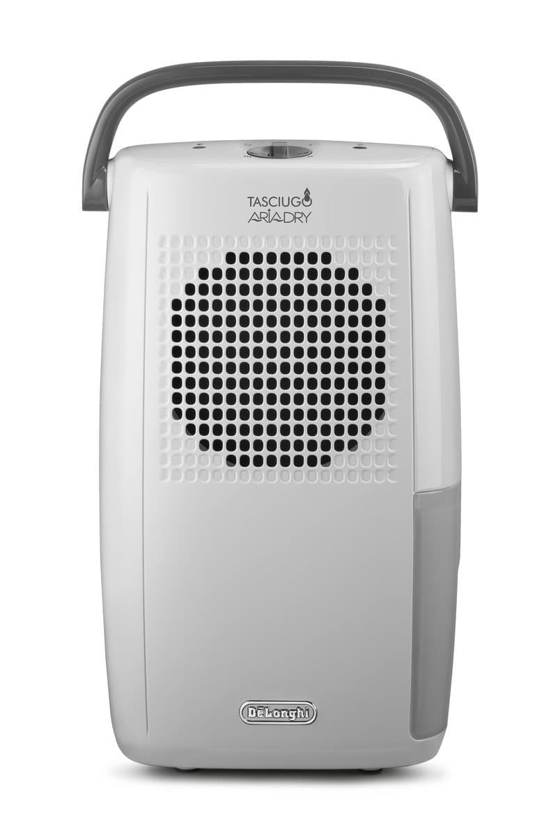 De'Longhi Tasciugo AriaDry DX10.WGY Dehumidifier, 10 Litre, White [Energy Class A]