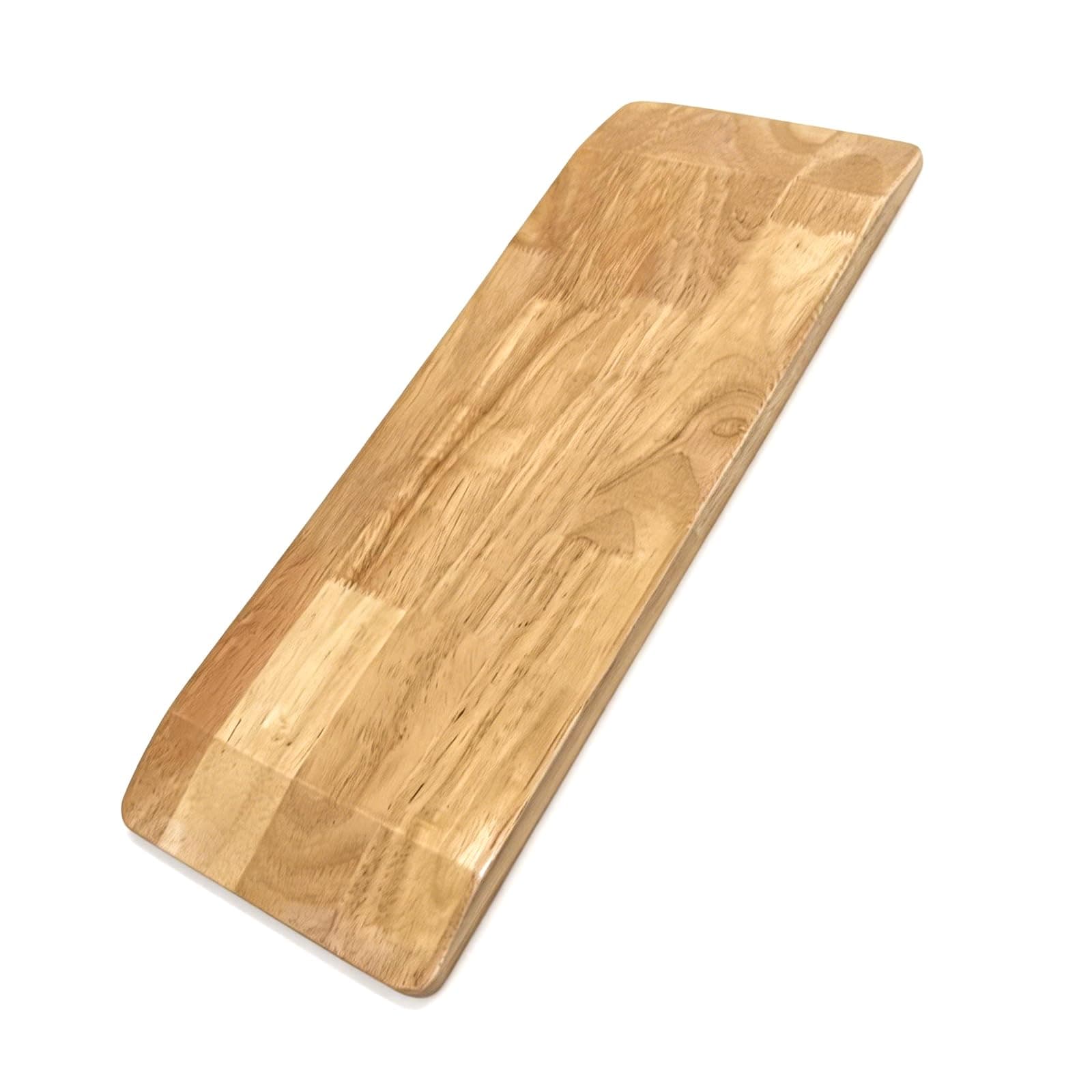 Blue Jay Rubberwood Transfer Board for Wheelchair - 8" x 24" Heavy Duty Solid Surface Slide Board for Patient Transfers - Tapered Ends, Smooth Finish - Mobility Aid for Bed, Car, Chair