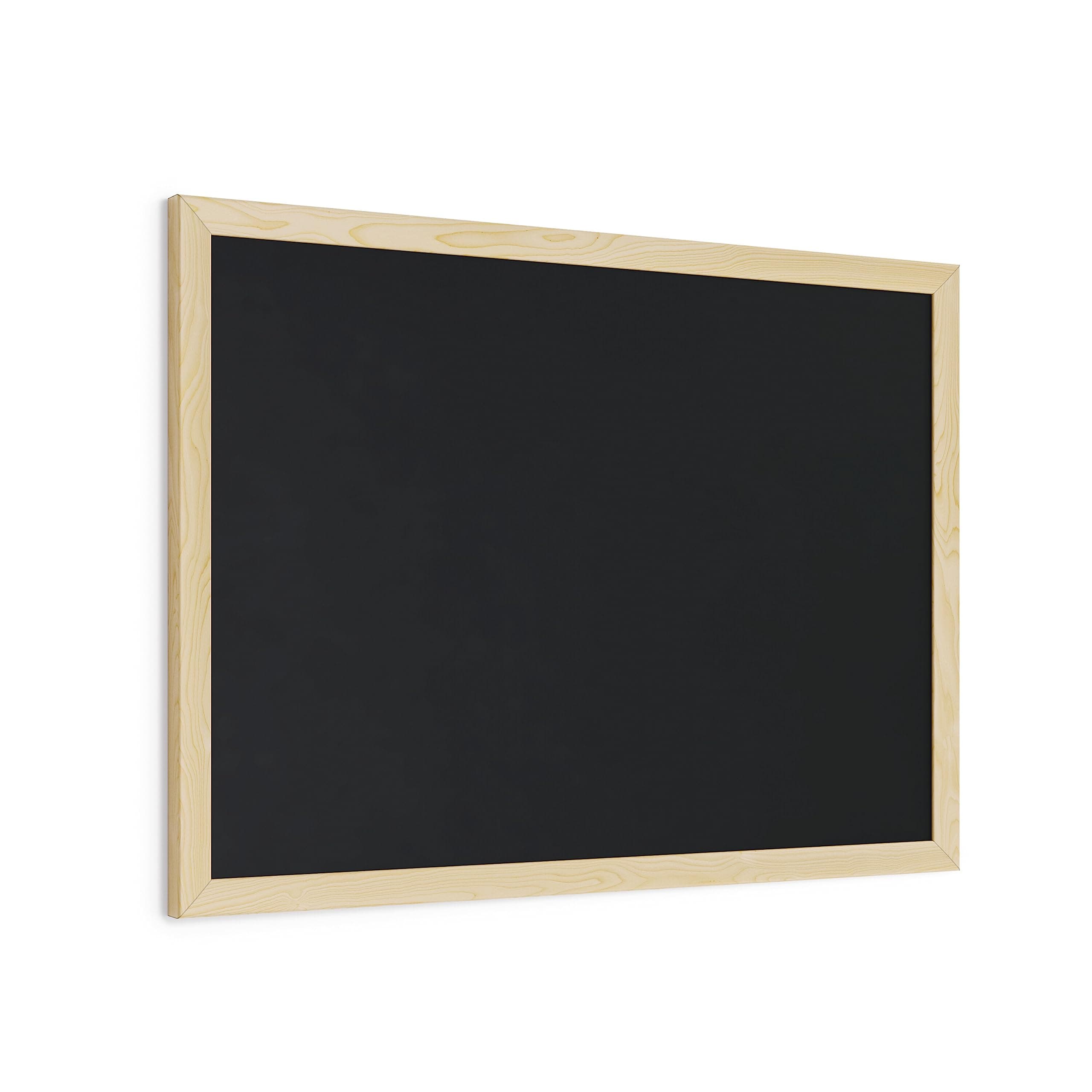 U Brands Chalboard, 18" x 24" Inches, Light Birch Wood Frame (310U00-01)