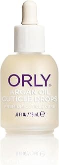 Argan Cuticle Oil Drops | Nourishing Treatment for Dry Cuticles & Brittle Nails | With Argan Oil, Jojoba Oil & Vitamin E | Hydrates, Softens & Prevents Moisture Loss (18ml)