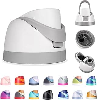 Renyqatt Replacement Lid for Owala Freesip, Compatible with Owala Cup 16oz 24oz 32oz 40oz, One Button Water Bottle Top Lid Replacement Accessory