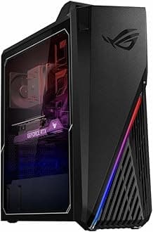 ASUS ROG Strix GT15 Gaming Desktop PC, Intel Core i7-12700F, GeForce RTX 3060, 16GB DDR4 RAM, 512GB SSD, Windows 11 Home, G15CF-BS764,Black
