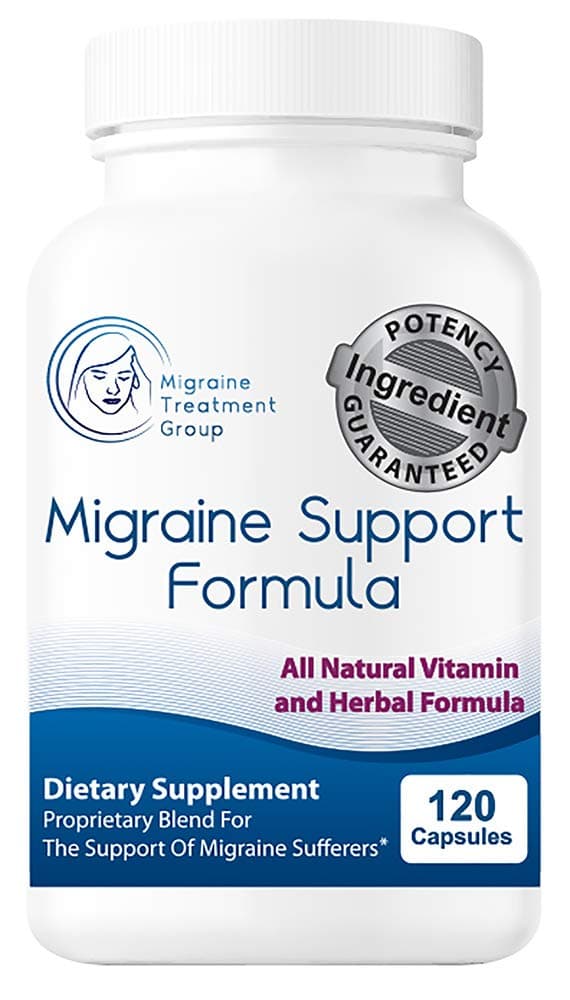 Migraine Support Formula - 1 Month Supply- All Natural Formula, 12 Clinically Backed Ingredients, Helps Build a Defense Against Internal Migraine Conditions