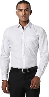 Men's Everyday Ditsy Print Slim Fit Full Sleeve Casual Shirt | 100% Cotton