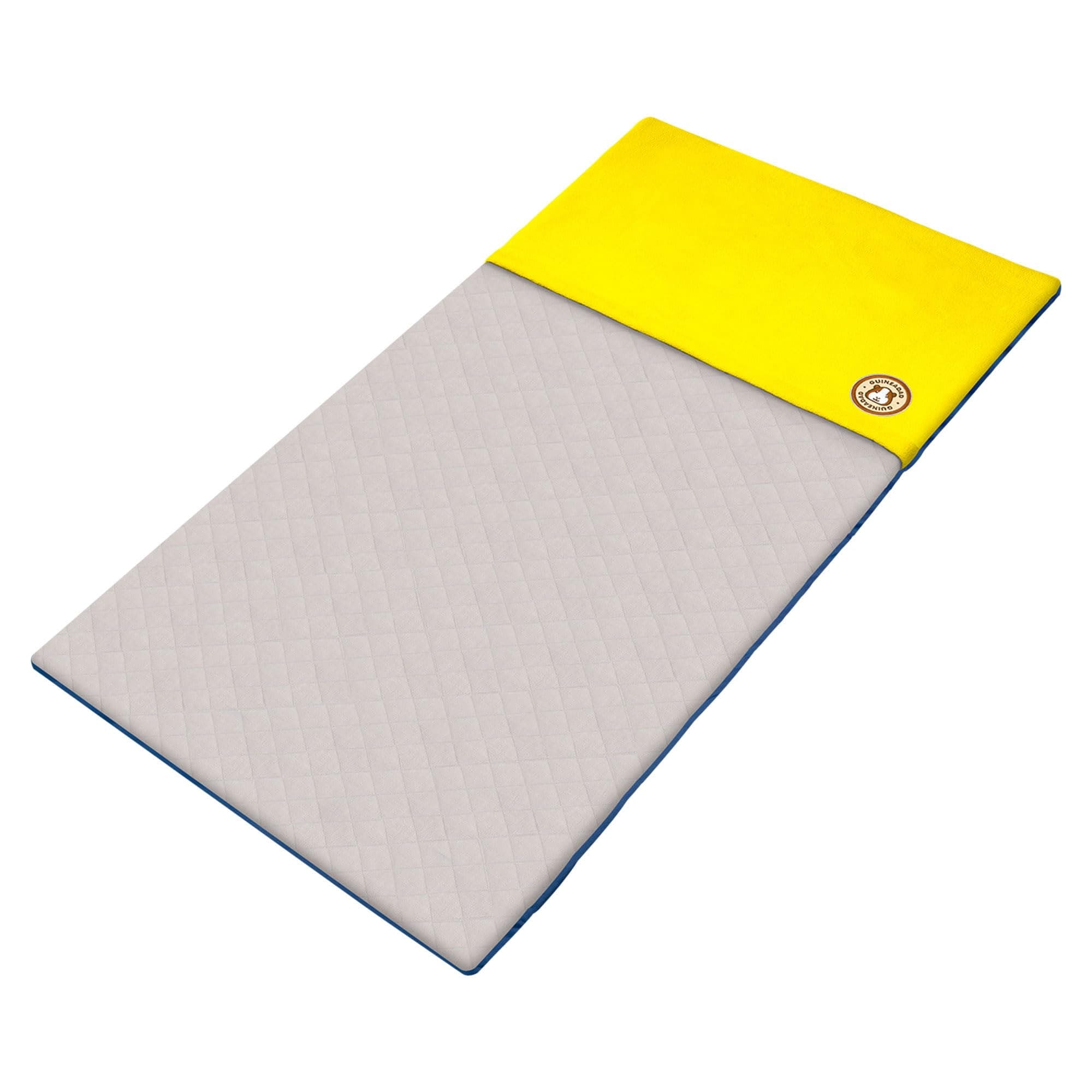 GuineaDad Original Liner - Yellow Fleece Guinea Pig Bedding - Reusable Guinea Pig Cage Liner - Extra Absorbent with Waterproof Bottom and Burrowing Pocket - Small Pet Supplies - Midwest