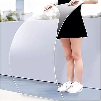 Clear Acrylic Plastic Sheet Polycarbonate Roofing Sheet,Transparent Sunlight Panels,Rainproof PC Endurance Board,Replacement Cladding(6 x 3.3ft)