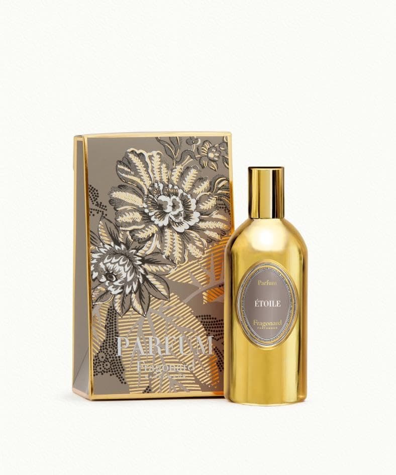 ETOILE perfume (60ml) gilded alu natural spray by FRAGONARD 100% authentic original from PARIS FRANCE