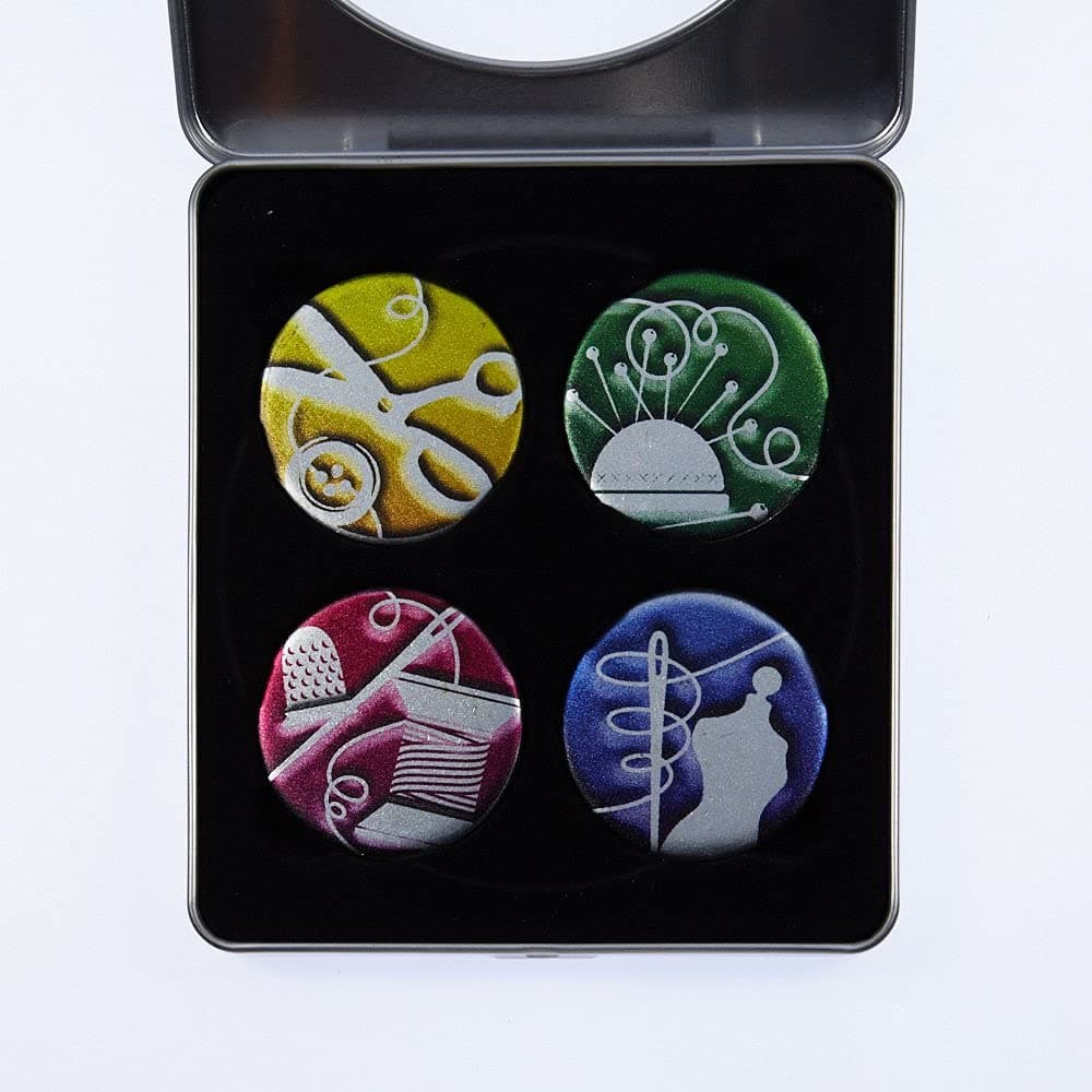 Patter Weights 4 Pack Vintage Style Dressmaking Pattern Weights Gift Set. Inspired by The BBC Sewing Bee.