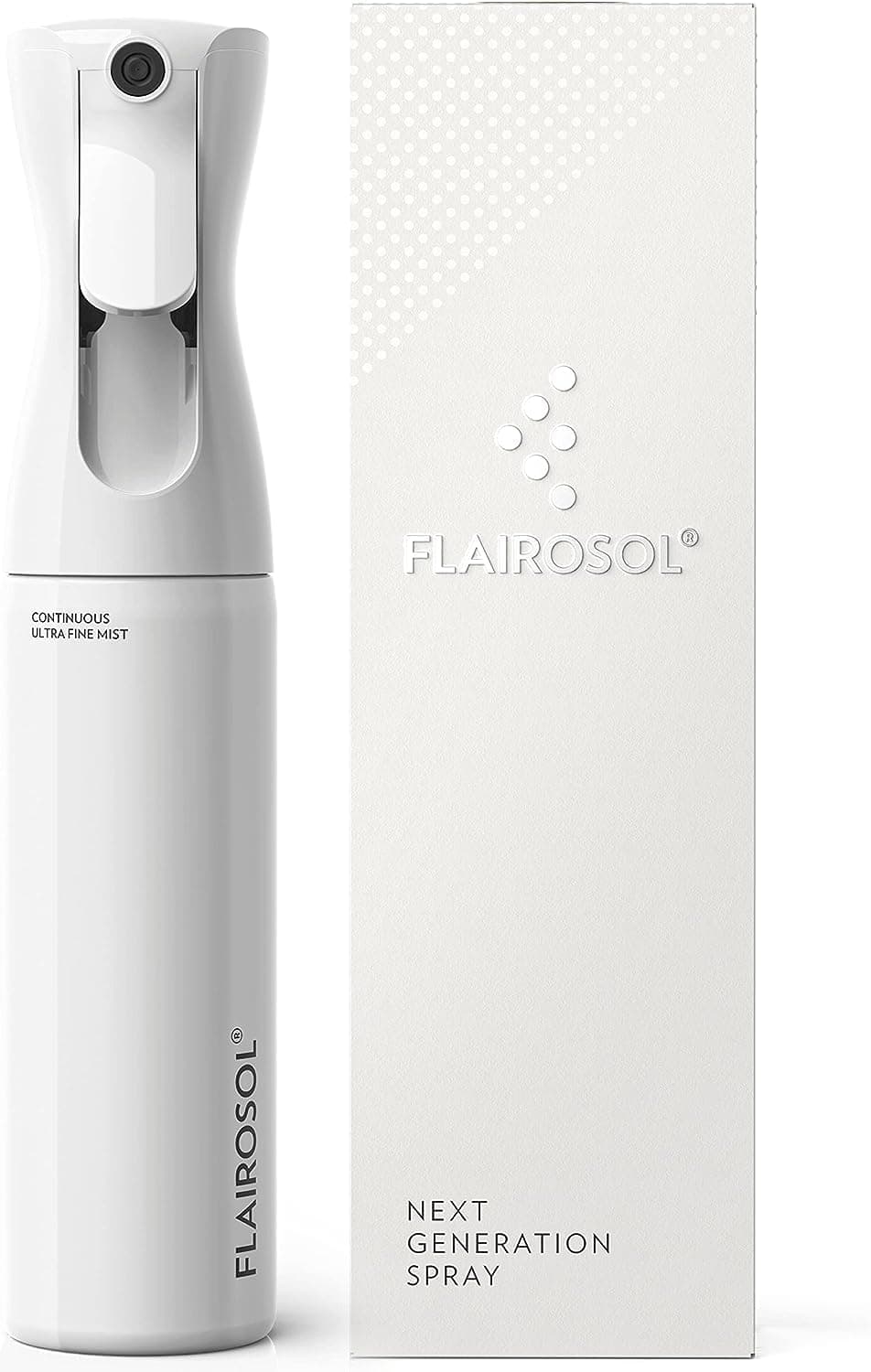 FLAIROSOL Spray Bottle, 10.1 fl oz (300 ml), Mist Spray, Refill, Ultra Fine Mist Continuous Spraying, Leak Proof, Alcohol, For Ornamental Plants, Gardening, Disinfectant, Iron, Reptile, Cleaning,