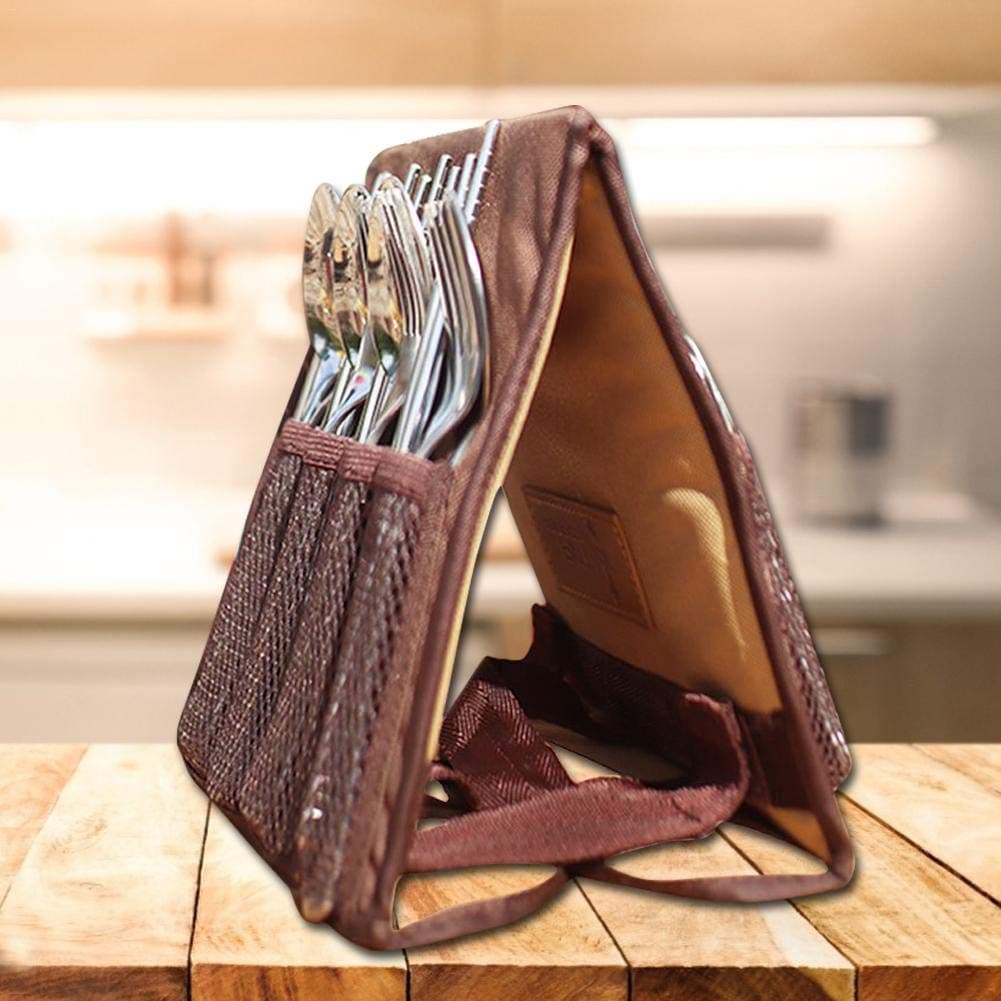 miju 17pcs Camping Cutlery Set, Include 4 Plates, 4 Chopsticks, Spoon, Utensils Flatware Tableware Dinnerware Set For Travel Picnic Camping Hiking, 304 Stainless Steel, With Portable Bag honest