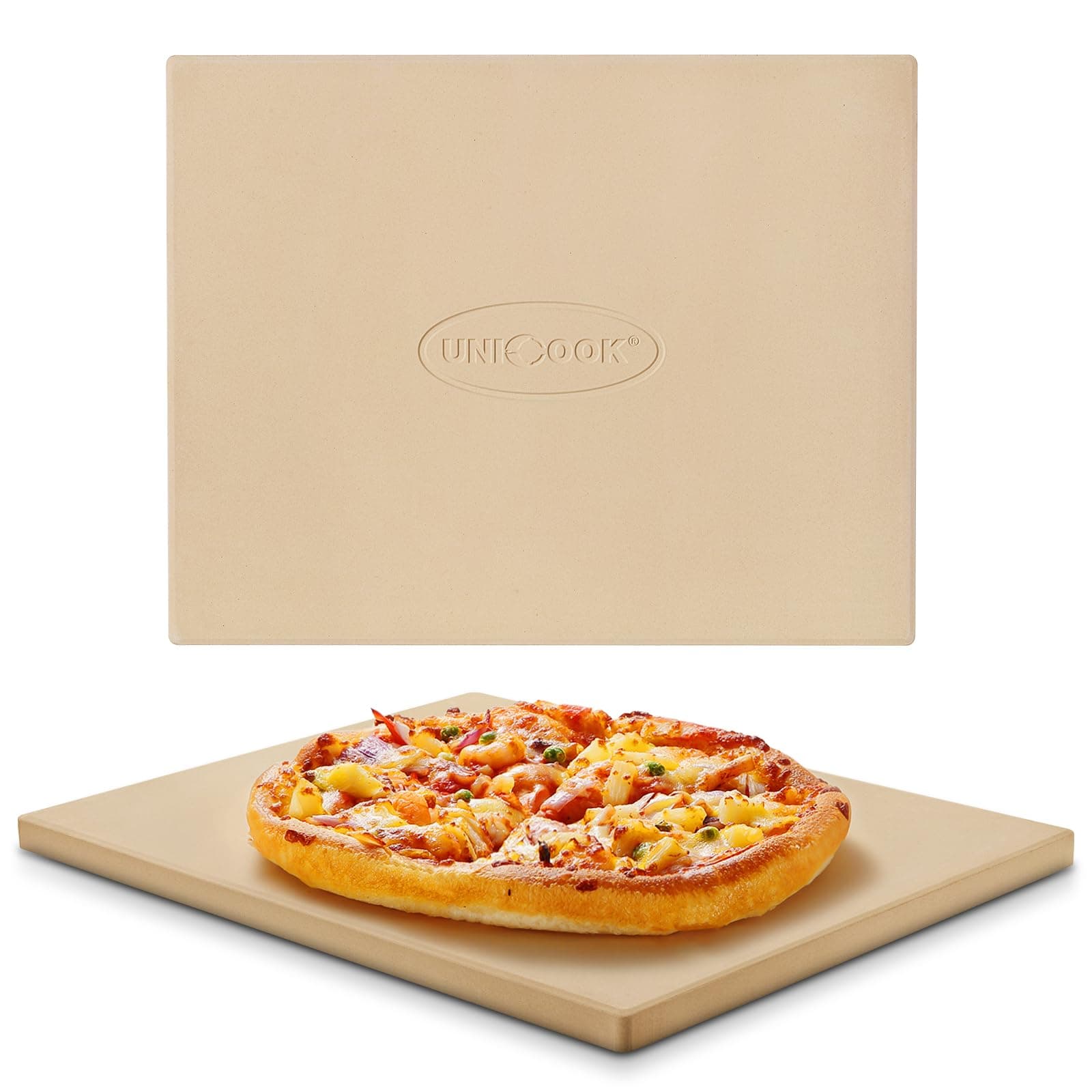 Unicook Rectangular Pizza Stone