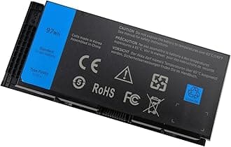 Xaocaige M4600 M4700 M4800 M6600 M6700 M6800 Laptop Battery for Dell Precisio...