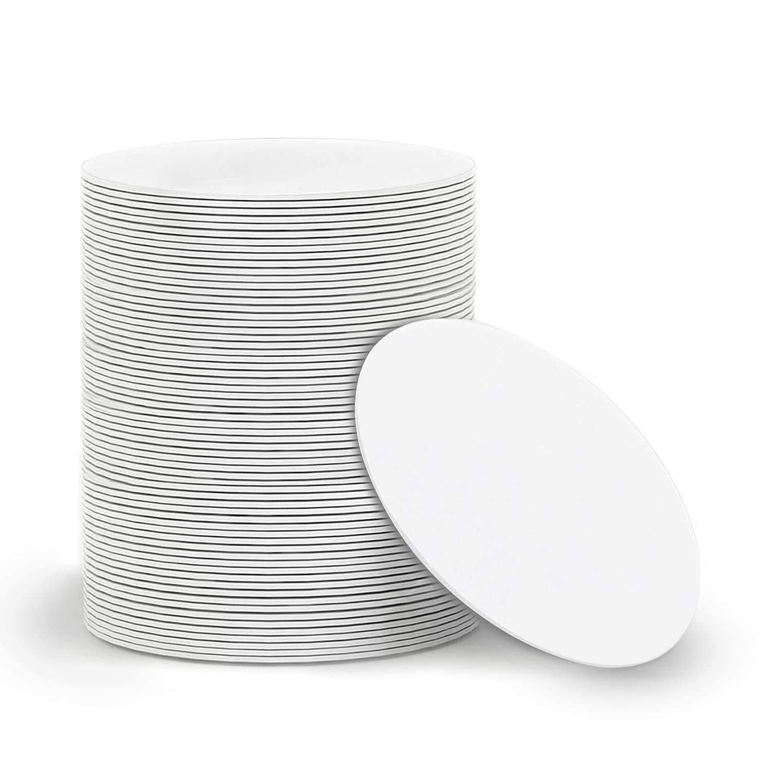 50pcs NFC Cards NFC Tags Ntag 215 NFC chip NFC 215 tag rewritable NFC Coin Cards?Compatible with Tagmo and NFC Enabled Mobile Phones and Devices, Round (25 mm/ 1 Inch)