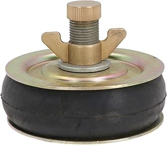 Steel Drain Test Pipe Bung/Plug 4.5" (115mm) Plumbing Stop Tube Blanking Cap