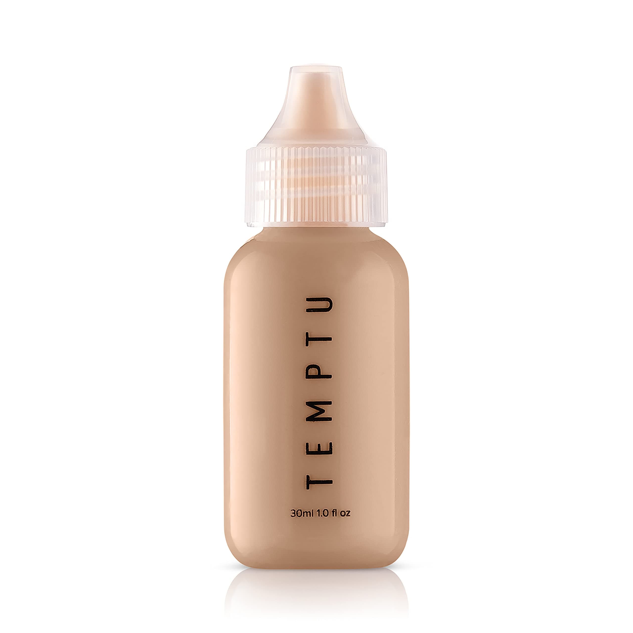 TEMPTU S/B Silicone-Based Airbrush Foundation: Professional Long-Wear Liquid Makeup, Sheer To Full Coverage For A Hydrated, Healthy-Looking Glow & Luminous, Dewy Finish On All Skin Types, 003 Ivory, 1