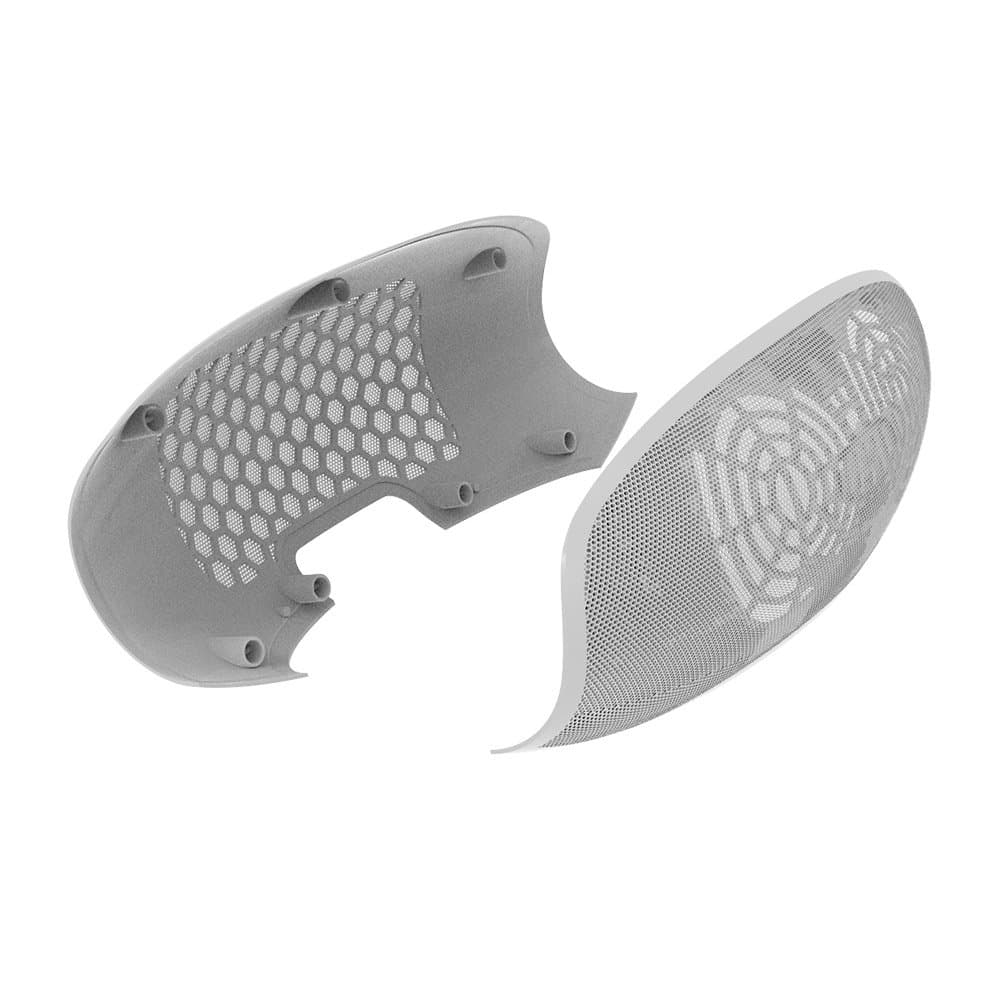 Metal Grilles for Damson Vulcan and Damson Oyster Bluetooth Speaker - White