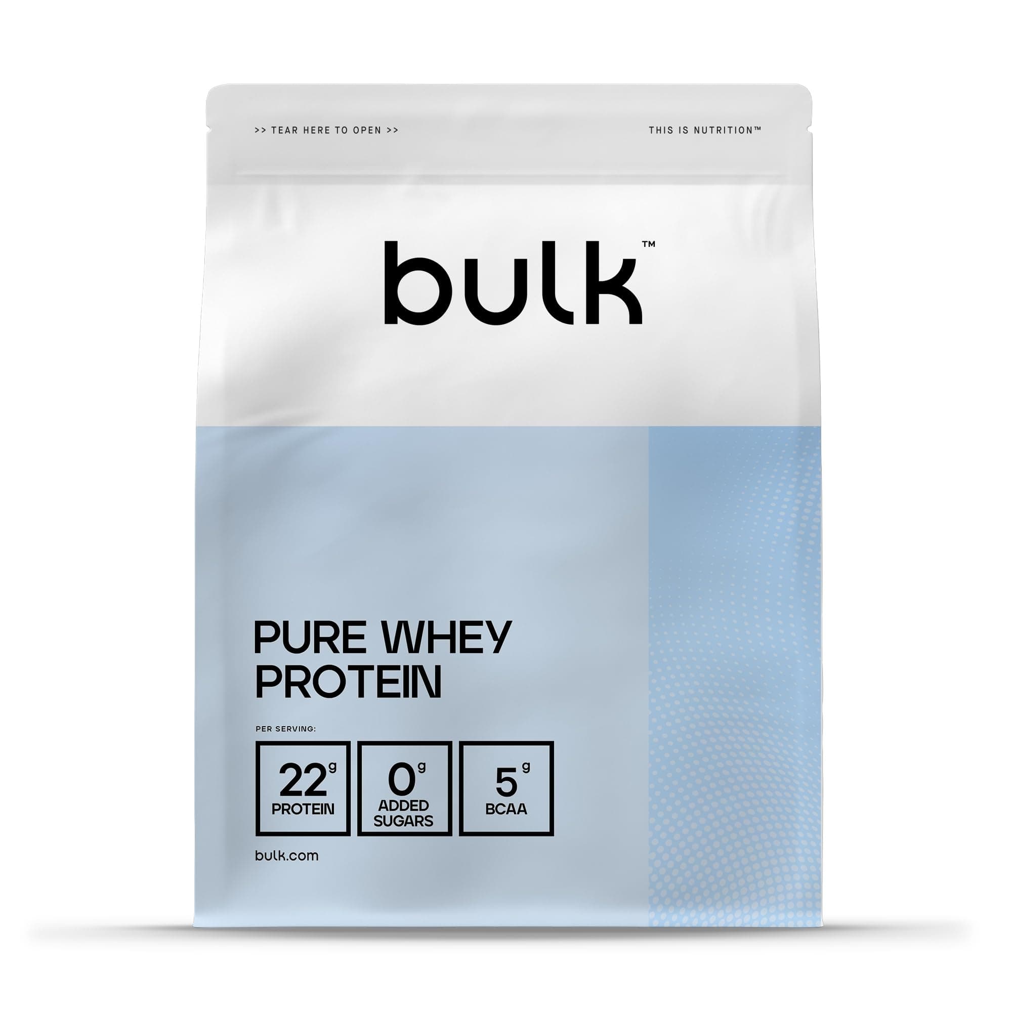 Pure Whey Protein Powder,Chocolate,22g Protein and 5g BCAAs per Scoop,Whey Concentrate Shake,Low Sugar,Supports Muscle Growth and Repair,Smooth Mixing,Vegetarian,1kg