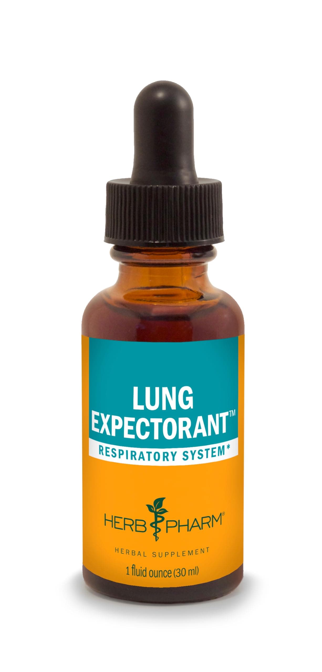 Herb Pharm Lung Expectorant Liquid Herbal Formula to Support Respiratory Immune Response - 1 Ounce (Pack of 1)