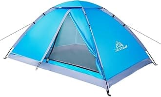 1/2/4/5/6 Person Dome Tents for Camping, Lightweight Portable Backpacking Tent, Small Easy Set Up Outdoor Waterproof Camping Hiking Tent for Adults