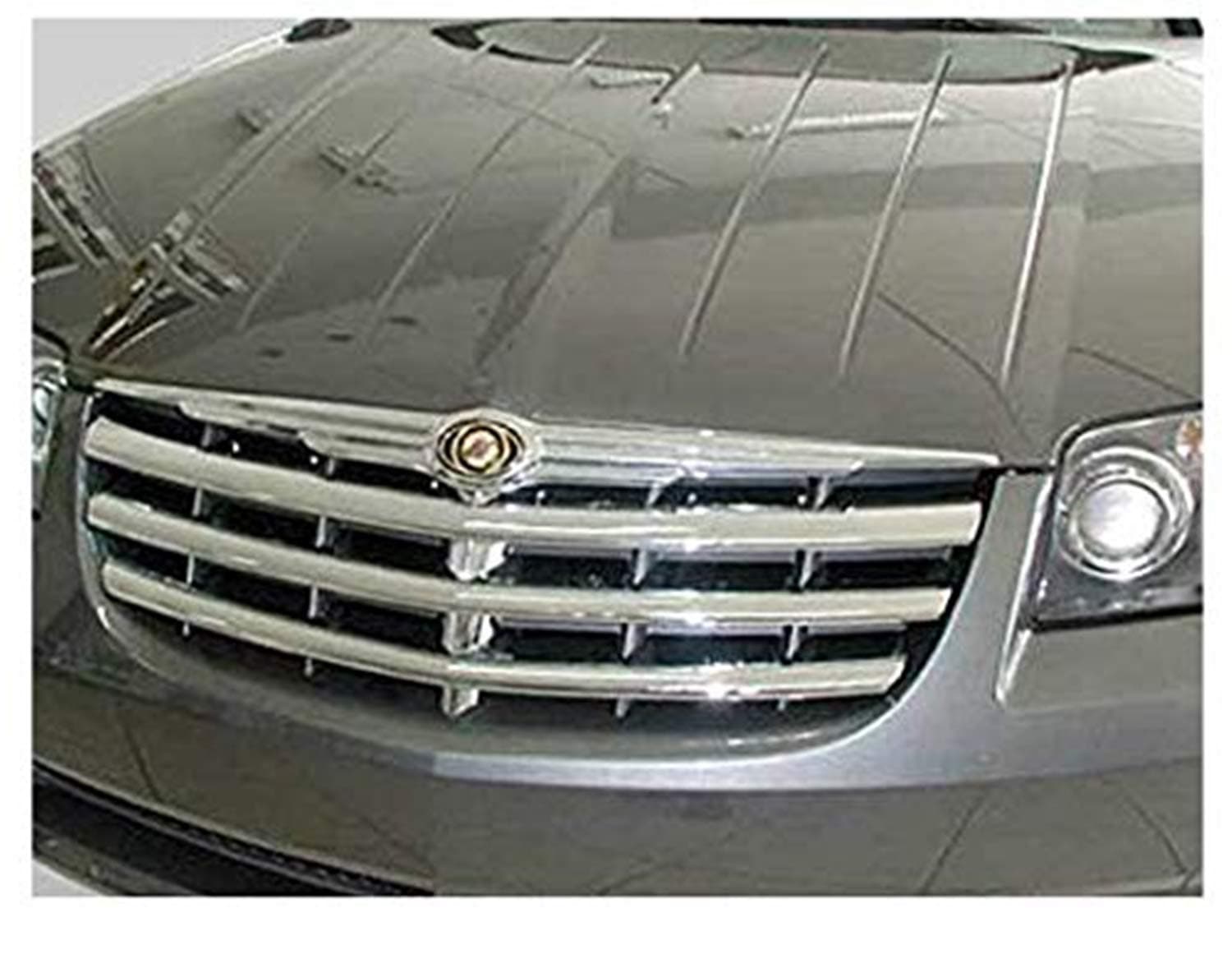 GAP GERMANY Crossfire Front grill grille trims in Chrome Roadster Cabriolet SALE IS FOR GRILLE TRIMS ONLY NOT A COMPLETE GRILLE