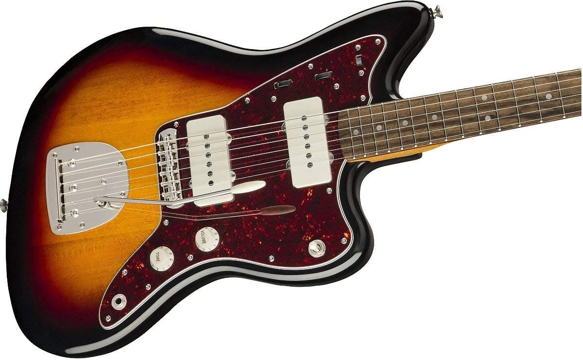Squier Classic Vibe 60s Jazzmaster Electric Guitar, with 2-Year Warranty, 3-Color Sunburst, Laurel Fingerboard