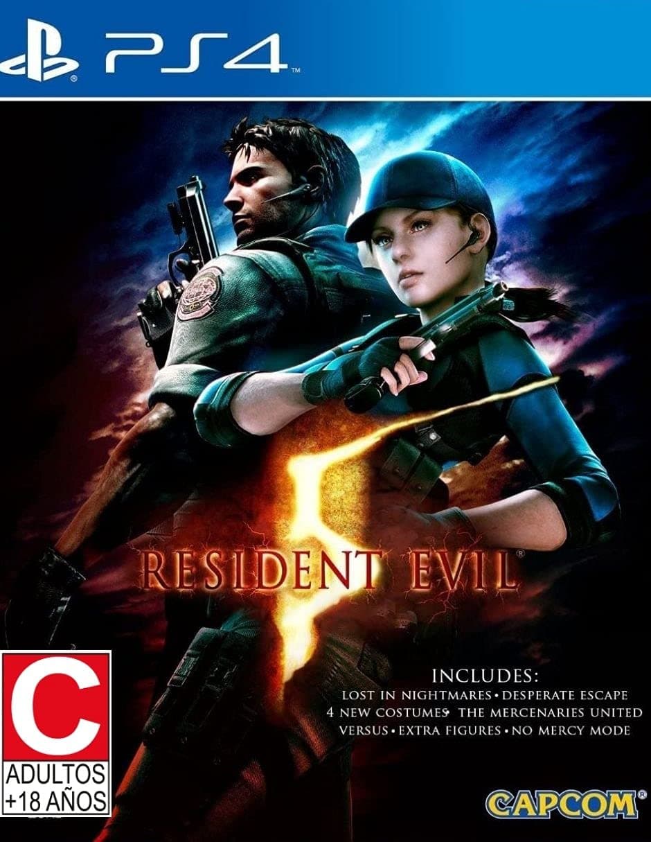 Resident Evil 5 - Standard Edition - PlayStation 4