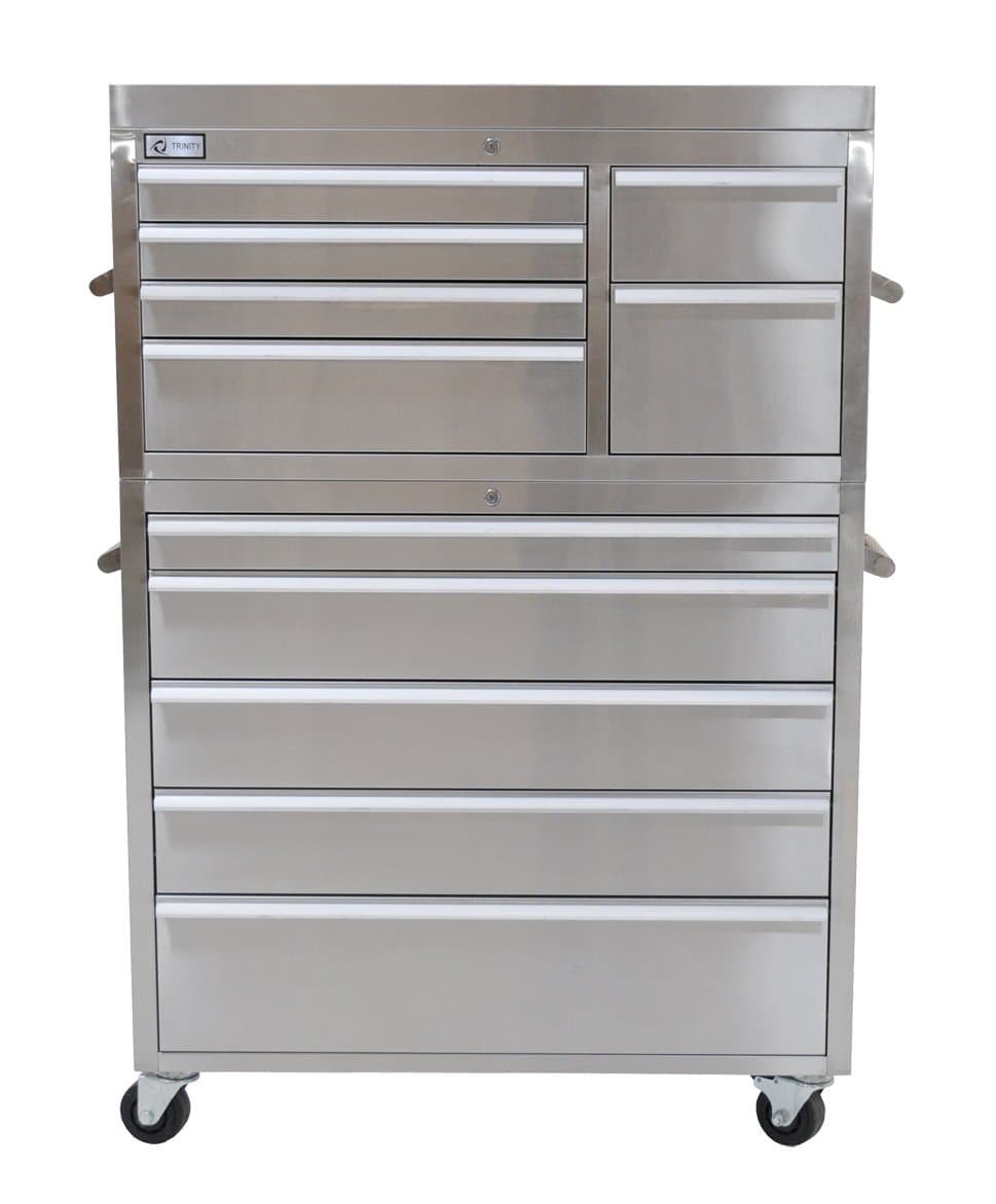 TRINITY 41" Stainless Steel Tool Chest
