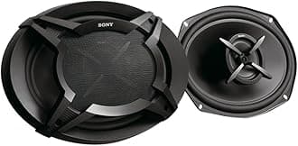 Sony XSFB6920E.EUR 16 x 24 cm 2-Way Car Speakers with 420 Watt Maximum Power Black