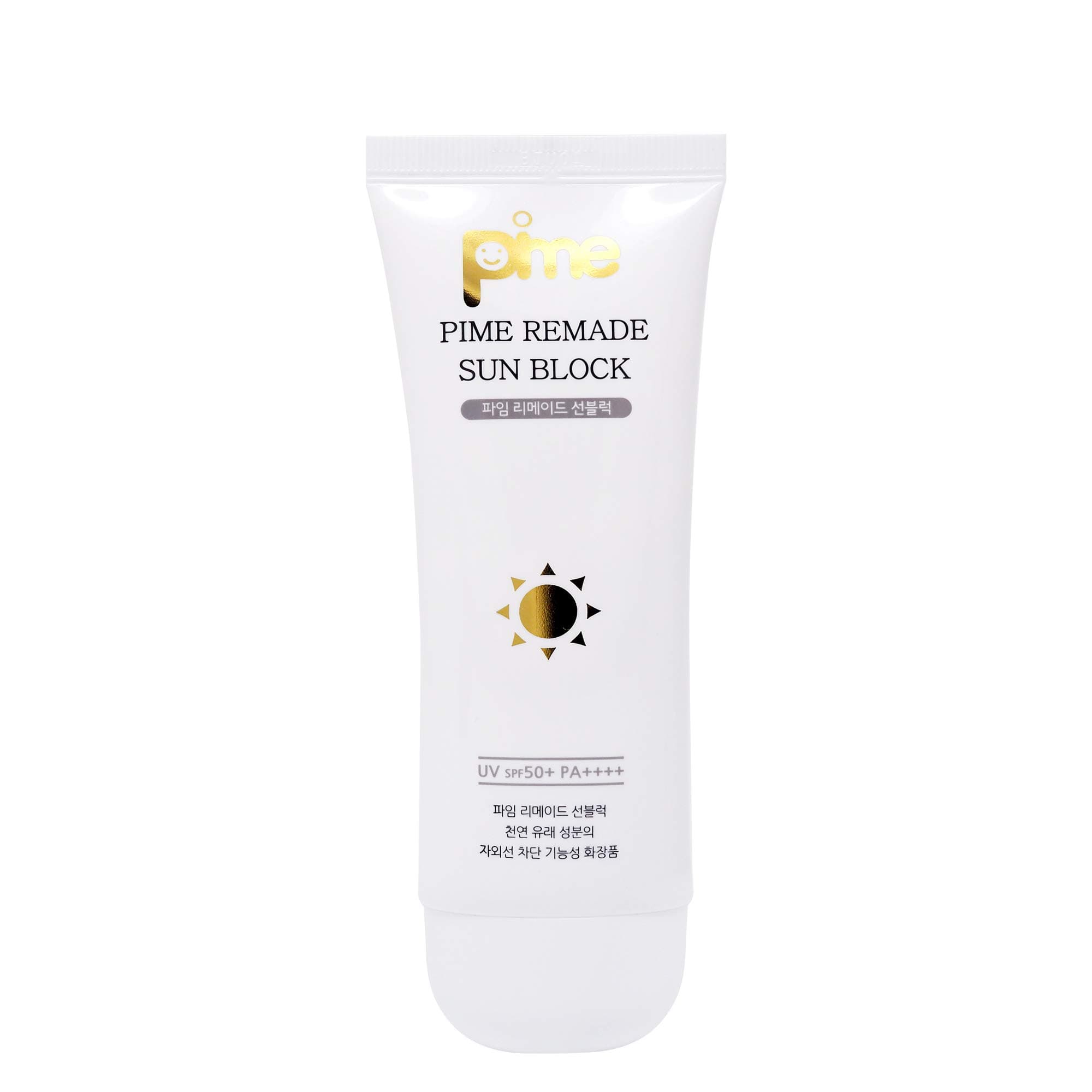 PimeRemade Sunblock (60g) – K-Beauty Waterproof, Non-Greasy Sunscreen with Natural Ingredients, SPF 50+ PA++++, Ultimate UV Protection