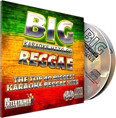 â Mr Entertainer Big Karaoke Hits of Reggae - Double CD+G CDG Pack. 40 Greatest Ever Songs inc Bob Marley, UB40, Shaggy and more