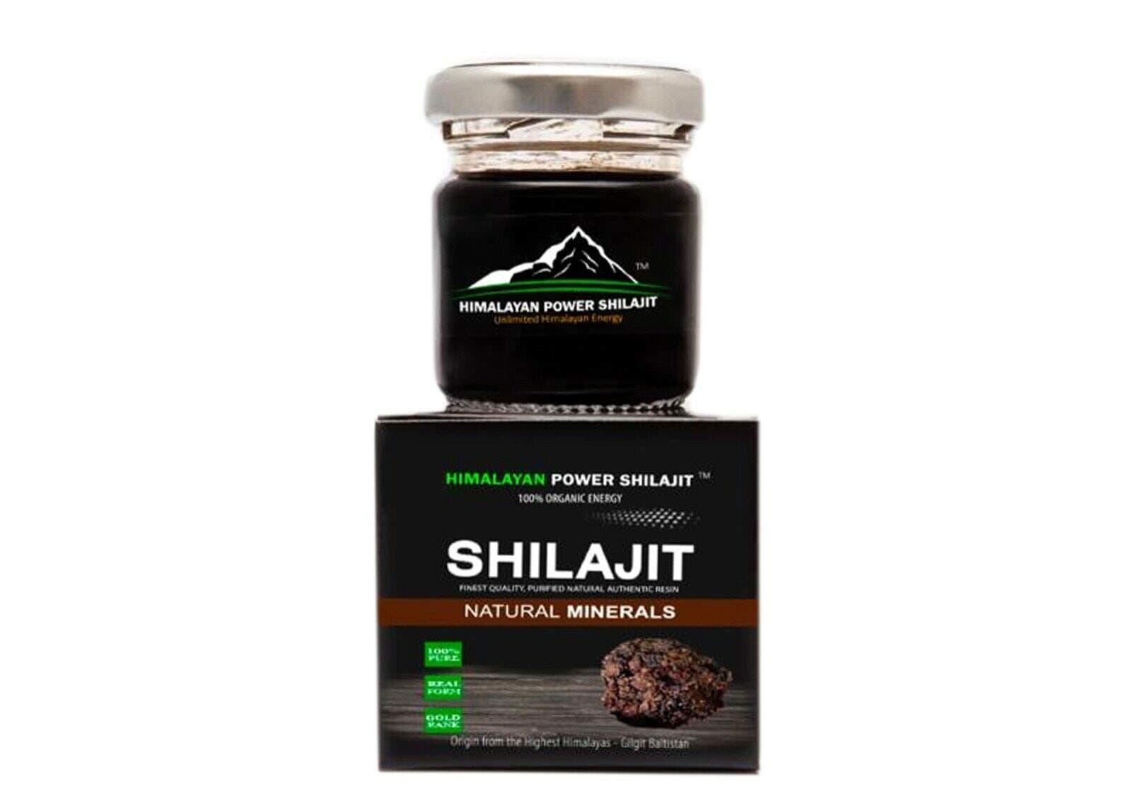 30 Grams – Purest Himalayan Power Shilajit Resin – Gold Grade 100% Pure Shilajit- Fulvic Acid & 85+ Trace Minerals Complex For Energy & Immune Support