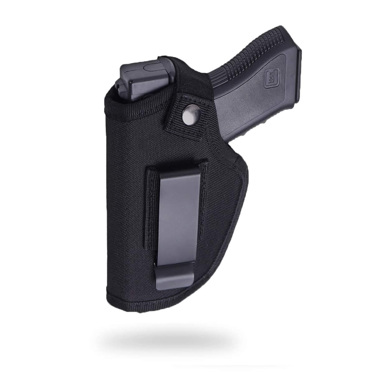 Concealed Carry Holster, Universal Holster, Inside The Waistband Bundle, Holster for Man/Woman Fits Right Hand and Left, Compact Subcompact Handguns, Black