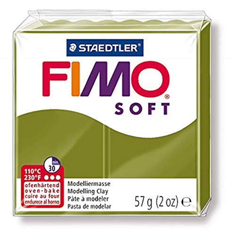 Staedtler 8020-57 ST Fimo Soft 57G Green, Olive Verte